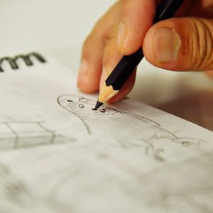 誰でも作れる！ 線画タッチのイラスト風素材の作り方