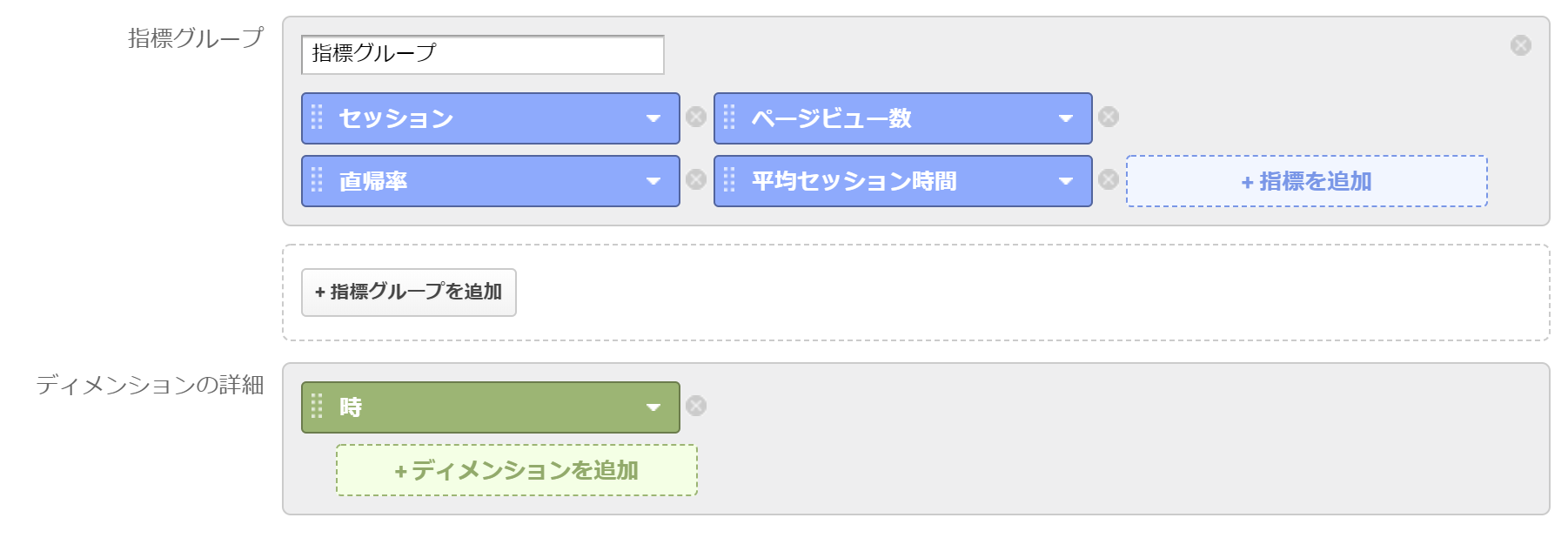 時間帯分析レポートの設定方法